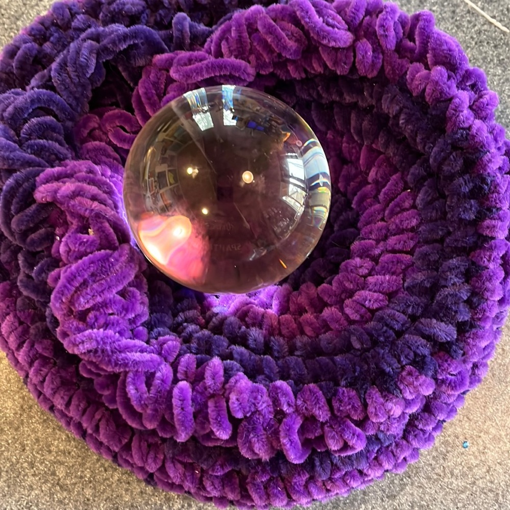 Crystal Ball small 3 1/2”